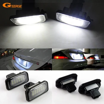 For Mercedes Benz C Class W203 4D 2001-2007 sedan Excellent Ultra bright 3528 Epistar Led License plate lamp light No OBC error
For Mercedes Benz C Class W203 4D 2001-2007 sedan Excellent Ultra bright 3528 Epistar Led License plate lamp light No OBC error