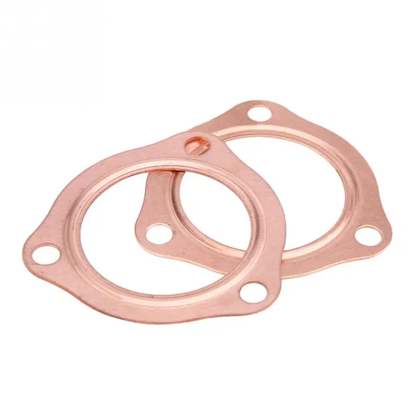 For SBC BBC 302 350 454 2pcs 2 5inch Copper Header Exhaust Collector Gaskets Reusable Exhaust Gauges
For SBC BBC 302 350 454 2pcs 2 5inch Copper Header Exhaust Collector Gaskets Reusable Exhaust Gauges