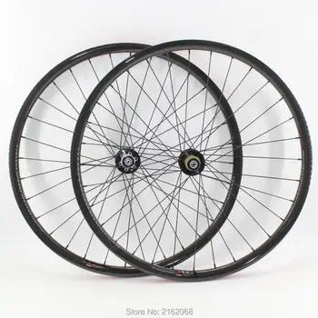 Newest 29" inch Mountain bike clincher rim 3K full carbon fibre disc brake carbon bicycle wheelset 29er MTB parts Free shipping