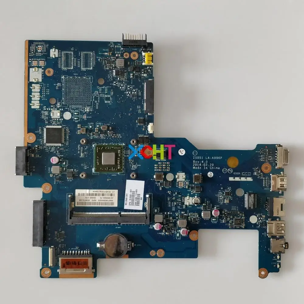 761532-501 761532-601 761532-001 UMA w A4-5000 CPU LA-A996P for HP 255 G3 Laptop NoteBook PC Laptop Motherboard Tested
761532-501 761532-601 761532-001 UMA w A4-5000 CPU LA-A996P for HP 255 G3 Laptop NoteBook PC Laptop Motherboard Tested