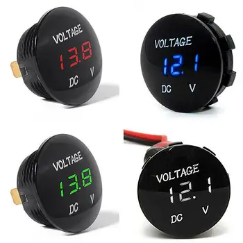12/24V Newest Digital LED Voltage Meter Car Motorcycle Voltmeter For Car Motorcycle Boat ATV UTV Camper Caravans Travel Trailer
12/24V Newest Digital LED Voltage Meter Car Motorcycle Voltmeter For Car Motorcycle Boat ATV UTV Camper Caravans Travel Trailer
