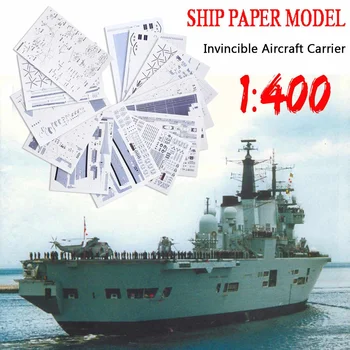 Scale 1:400 Mini DIY 3D Military Ship Model Aircraft Carrier Ship 3D Paper Model Card Handmade Art Toy Birthday Gift 52cm 
Scale 1:400 Mini DIY 3D Military Ship Model Aircraft Carrier Ship 3D Paper Model Card Handmade Art Toy Birthday Gift 52cm