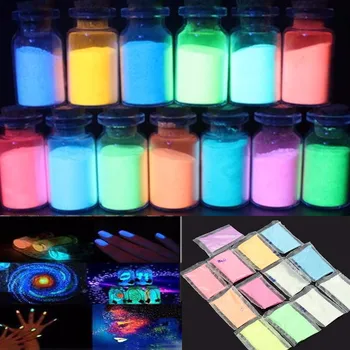 13package/set Phosphor Luminous Powder for Party DIY Decoration Paint Print Random Colors Night Coating
13package/set Phosphor Luminous Powder for Party DIY Decoration Paint Print Random Colors Night Coating