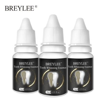 BREYLEE Teeth Whitening Essence Oral Hygiene Cleaning Serum White Gel Teeth Care Tooth Bleaching Dental Tools Perfect Smile 3PCS
BREYLEE Teeth Whitening Essence Oral Hygiene Cleaning Serum White Gel Teeth Care Tooth Bleaching Dental Tools Perfect Smile 3PCS
