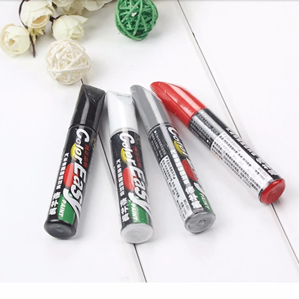 car bumper Scratch Repair pen Auto Care Remover Painting reparation black white sliver red colour Car-styling
car bumper Scratch Repair pen Auto Care Remover Painting reparation black white sliver red colour Car-styling