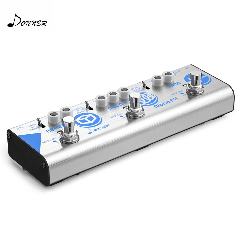 Donner Multi Guitar Effects Chain Alpha FX Guitar Effect Pedal Mini Modulation Delay and Reverb Effects Guitar Accessories New
Donner Multi Guitar Effects Chain Alpha FX Guitar Effect Pedal Mini Modulation Delay and Reverb Effects Guitar Accessories New