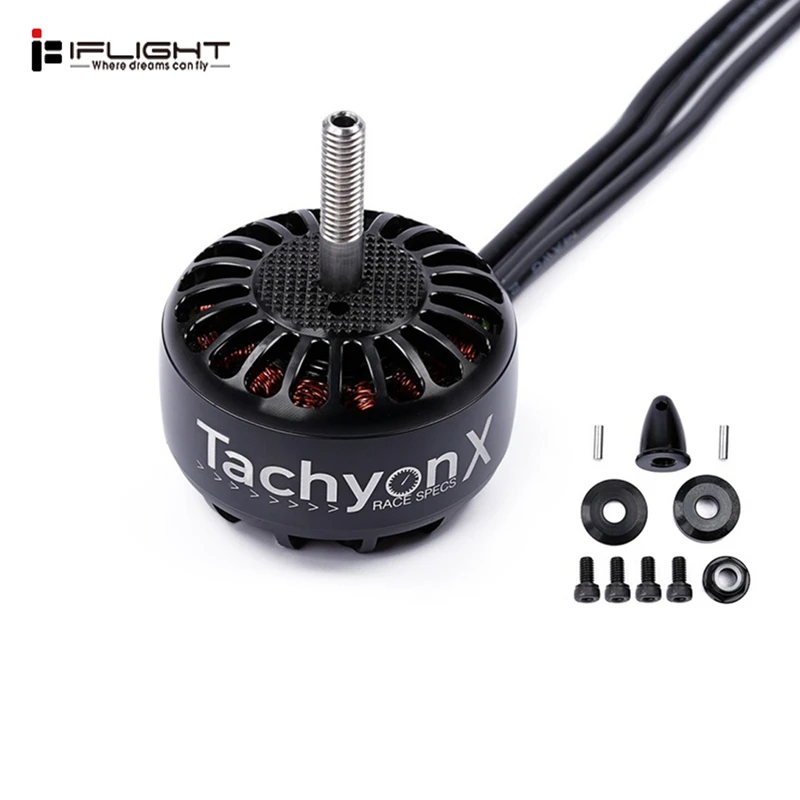 iFlight Tachyon T4214 X-Class 3-6S 400KV 660KV Brushless Motor for RC Drone FPV Racing Models Multirotors Part DIY Accessories
iFlight Tachyon T4214 X-Class 3-6S 400KV 660KV Brushless Motor for RC Drone FPV Racing Models Multirotors Part DIY Accessories