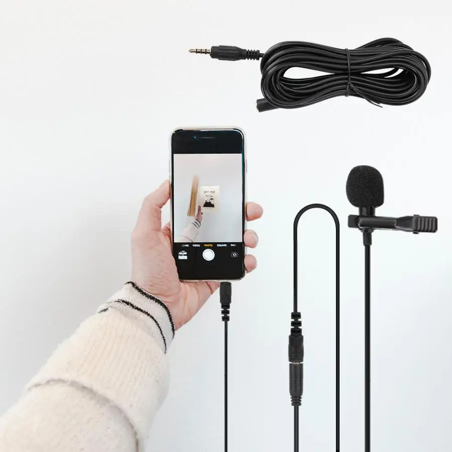 6M Portable Durable Microphone Extension Cable for iSO and Android System Mobile Phone
6M Portable Durable Microphone Extension Cable for iSO and Android System Mobile Phone