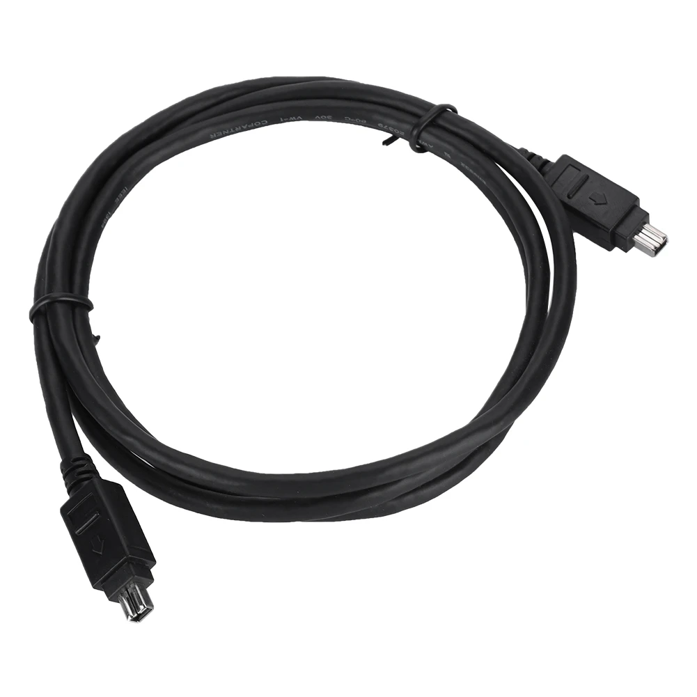 2PCS 1.2M 1394B 4Pin to 4Pin DV Data Cable Pure Copper Core FireWire Adapter Cable DV Data Cable
2PCS 1.2M 1394B 4Pin to 4Pin DV Data Cable Pure Copper Core FireWire Adapter Cable DV Data Cable