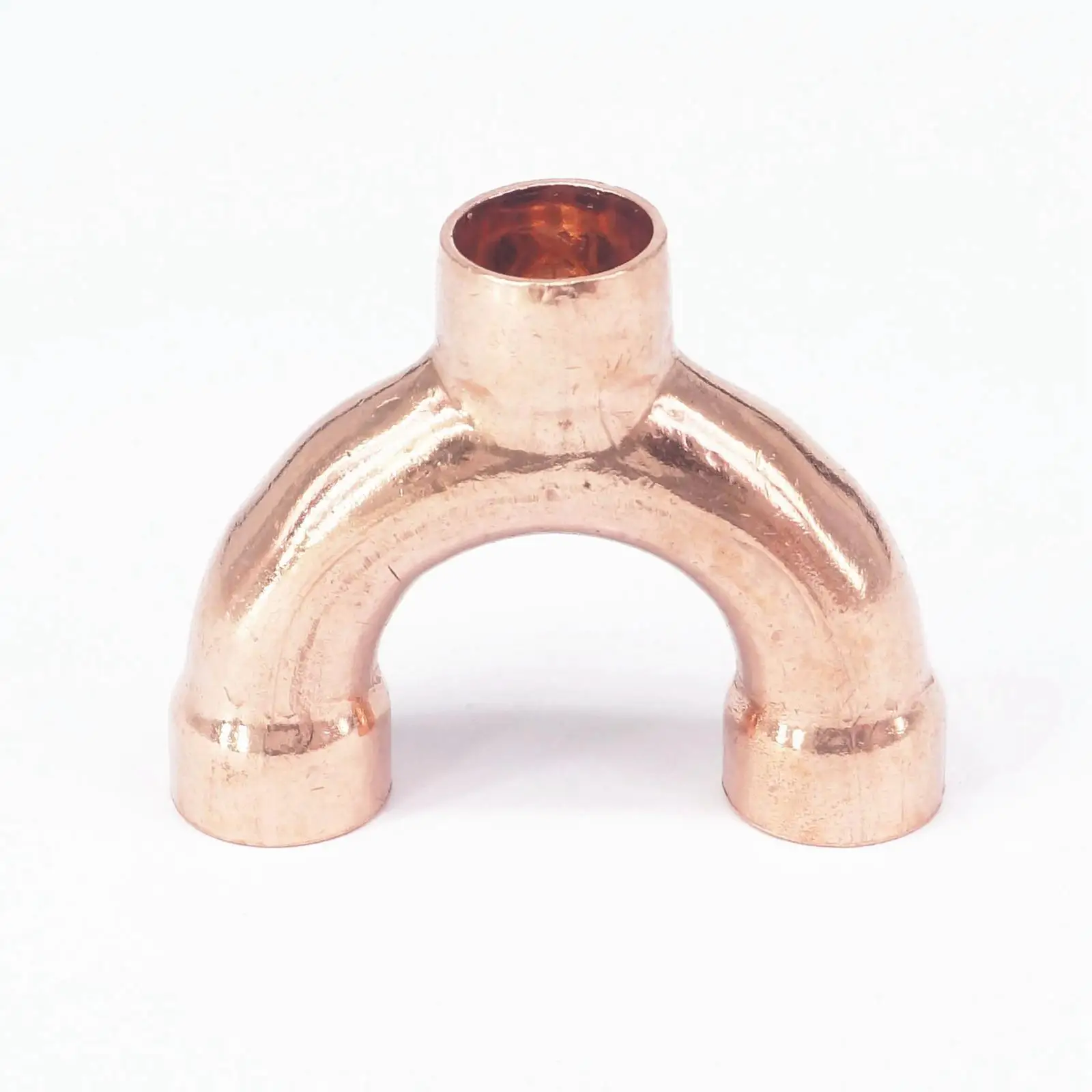 12.7x1x36mm I/D x Thickness x Center Distance Copper End Feed Equal Y shape 3 Way Pipe Fitting Plumbing For Gas Water Oil
12.7x1x36mm I/D x Thickness x Center Distance Copper End Feed Equal Y shape 3 Way Pipe Fitting Plumbing For Gas Water Oil