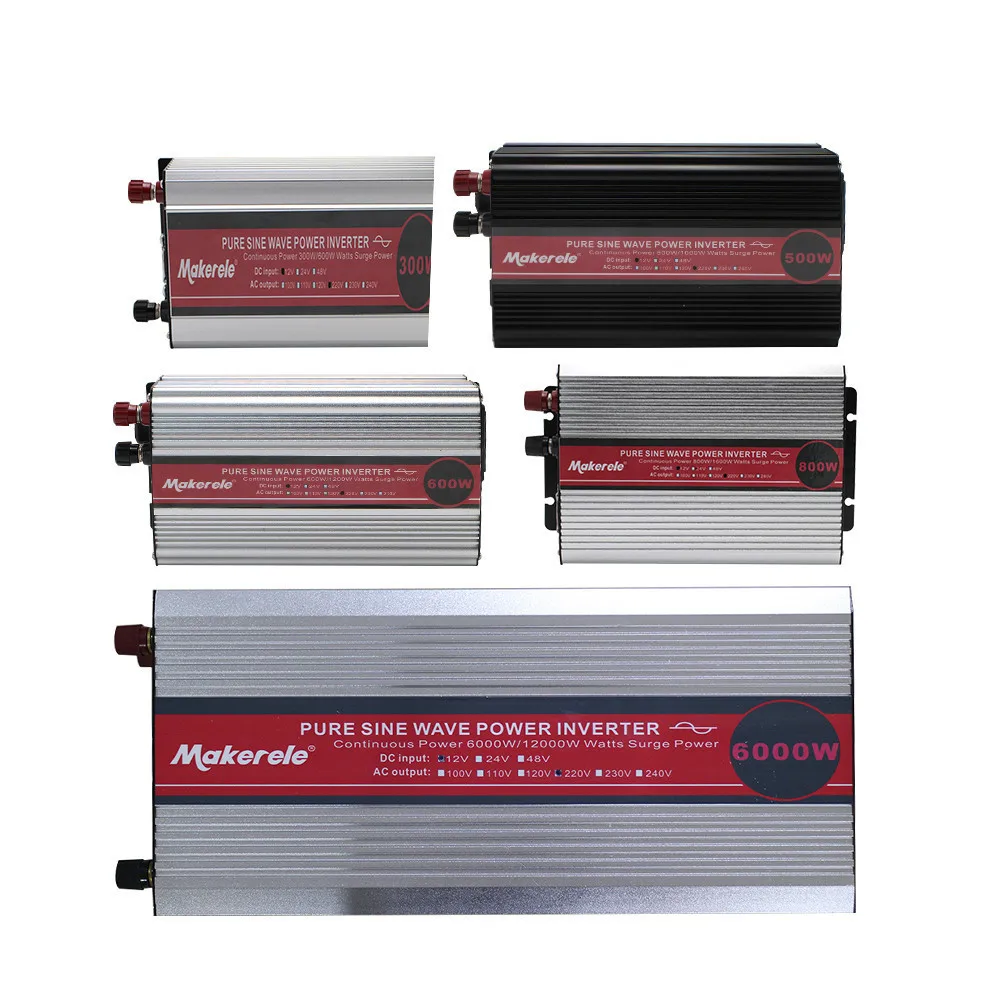 Off Grid Pure Sine Wave Inverter 300W 500W 600W 800W 6000W Small Size Inverters 12V 220V Output Voltage 110V 230V From Makerele
Off Grid Pure Sine Wave Inverter 300W 500W 600W 800W 6000W Small Size Inverters 12V 220V Output Voltage 110V 230V From Makerele