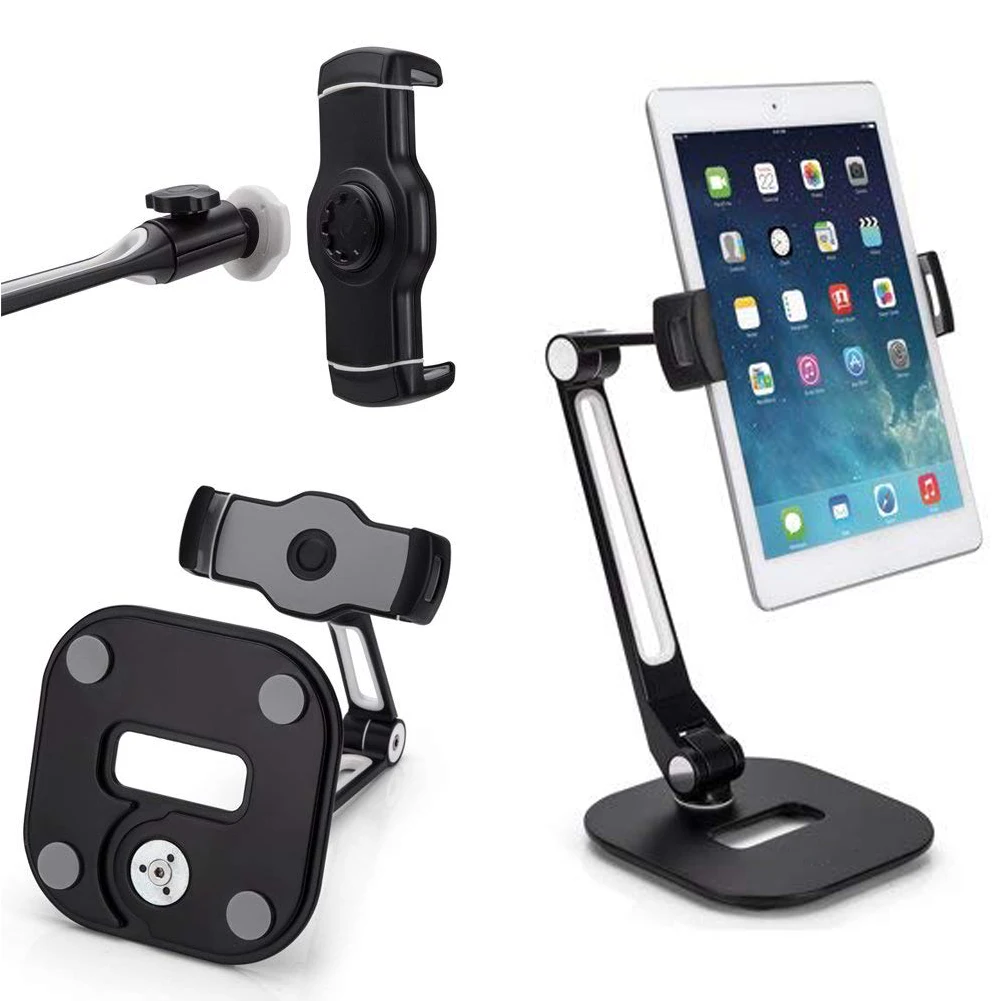 Fits 4-11" Display Foldable Bedside Desk Tablet Stand Office Long Arm Mount Holder Aluminum 360' Swivel For IPad For IPhone
Fits 4-11" Display Foldable Bedside Desk Tablet Stand Office Long Arm Mount Holder Aluminum 360' Swivel For IPad For IPhone