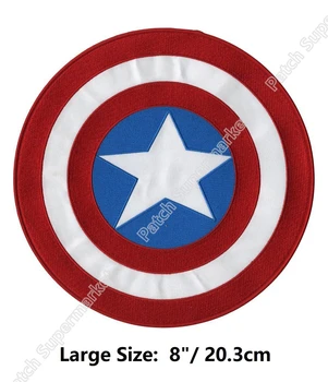 8" Large XL Captain America Avengers shield Movie Embroidered Movie tv series Back Patch Halloween Jacket Marvel Comics costume
8" Large XL Captain America Avengers shield Movie Embroidered Movie tv series Back Patch Halloween Jacket Marvel Comics costume