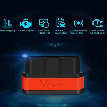 Vgate ICar 2 Detector WIFI Version OBD2 Code Reader ICar2 For OBDII Protocols Andoid, IOS And Windows Scanner Scan Tools
Vgate ICar 2 Detector WIFI Version OBD2 Code Reader ICar2 For OBDII Protocols Andoid, IOS And Windows Scanner Scan Tools