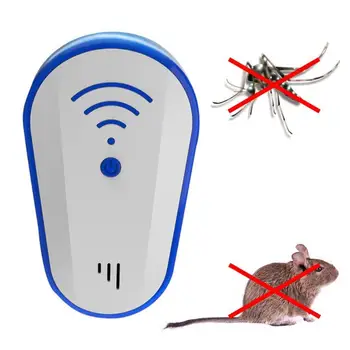 Ultrasonic Electronic Pest Control Rodent Rat Mouse Repeller Fly Mosquito Repellent Insect Killer EU/US/UK Plug 50-60Hz
Ultrasonic Electronic Pest Control Rodent Rat Mouse Repeller Fly Mosquito Repellent Insect Killer EU/US/UK Plug 50-60Hz