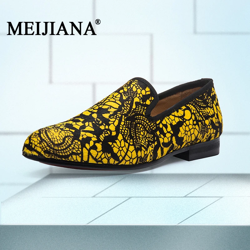 Обувь леопардовой расцветки с блестками красные Лоферы ручной работы в