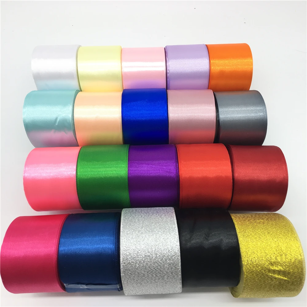 50mm 2" Wide (1Roll 25yards)Silk Satin Ribbon Wedding Party Decoration Invitation Card Gift Packing
50mm 2" Wide (1Roll 25yards)Silk Satin Ribbon Wedding Party Decoration Invitation Card Gift Packing