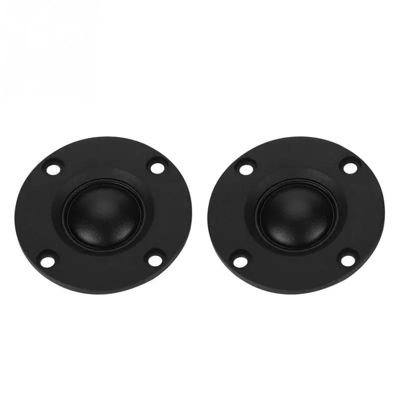 2Pcs 30W 6ohm Silk Film Dome Tweeter Treble Speaker HiFi Loudspeaker 20mm Vibrating Diaphragm Hot Sale
2Pcs 30W 6ohm Silk Film Dome Tweeter Treble Speaker HiFi Loudspeaker 20mm Vibrating Diaphragm Hot Sale