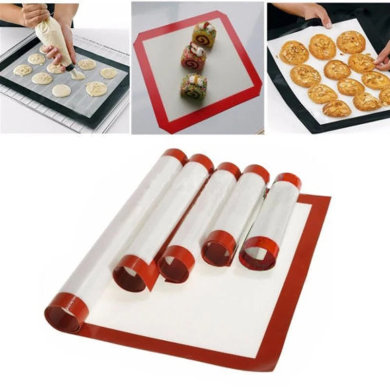 60 x 40cm/ 40 x 30cm Multi-Size Silicone Baking Mat Oven Baking Tray Sheet Pad Bakeware Pastry mold for Kitchen Supplies Gadgets
60 x 40cm/ 40 x 30cm Multi-Size Silicone Baking Mat Oven Baking Tray Sheet Pad Bakeware Pastry mold for Kitchen Supplies Gadgets
