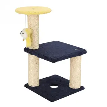 3 Layer Cat Climbing Tree Scratching Post Board and Hanging Toy Home Pet Activity Center Interactive Corrugated Cat Toy
3 Layer Cat Climbing Tree Scratching Post Board and Hanging Toy Home Pet Activity Center Interactive Corrugated Cat Toy