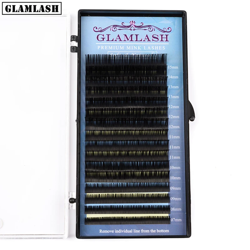 GLAMLASH High Quality Mix 7~15 mm 16 Lines Mink Synthetic Eyelash Single Natural Eyelashes Fake False Eye Lash Make Up Cilios
GLAMLASH High Quality Mix 7~15 mm 16 Lines Mink Synthetic Eyelash Single Natural Eyelashes Fake False Eye Lash Make Up Cilios