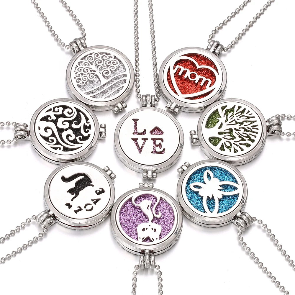 New Aromatherapy Jewelry Essential Oil Diffuser Necklace Love Tree of Life Open Perfume Lockets Pendants Aroma Diffuser Necklace
New Aromatherapy Jewelry Essential Oil Diffuser Necklace Love Tree of Life Open Perfume Lockets Pendants Aroma Diffuser Necklace