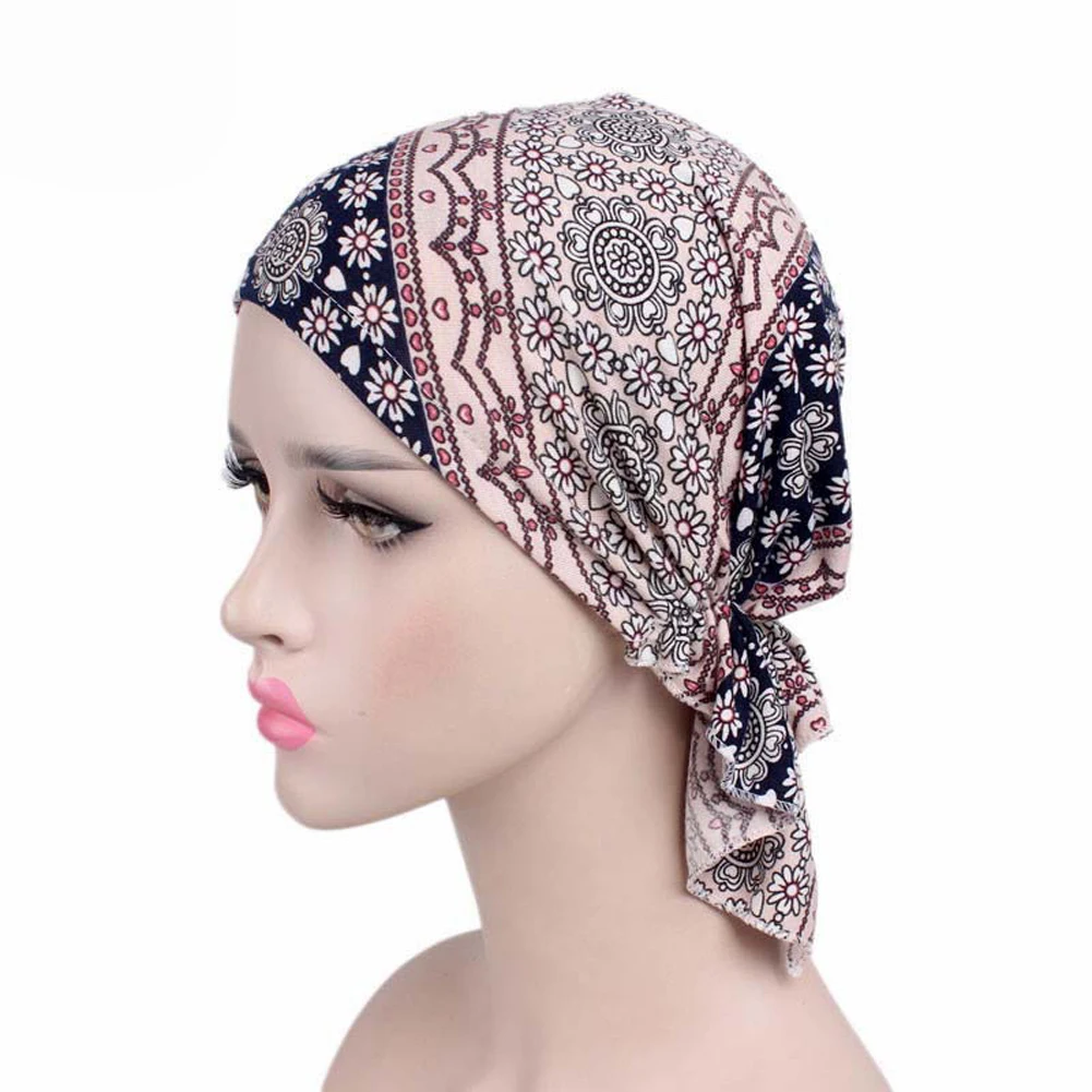 Fashion Design Women Muslim Stretch Turban Hat Chemo Bonnet Hair Loss Cancer Head Scarf Wrap Hijib Cap
Fashion Design Women Muslim Stretch Turban Hat Chemo Bonnet Hair Loss Cancer Head Scarf Wrap Hijib Cap