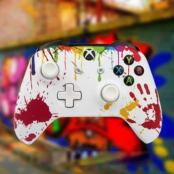 Bevigac Printing Faceplate Front Shell Cover with Buttons Screwdrivers for XBOX ONE SLIM X Wireless Controller Replacement Parts
Bevigac Printing Faceplate Front Shell Cover with Buttons Screwdrivers for XBOX ONE SLIM X Wireless Controller Replacement Parts