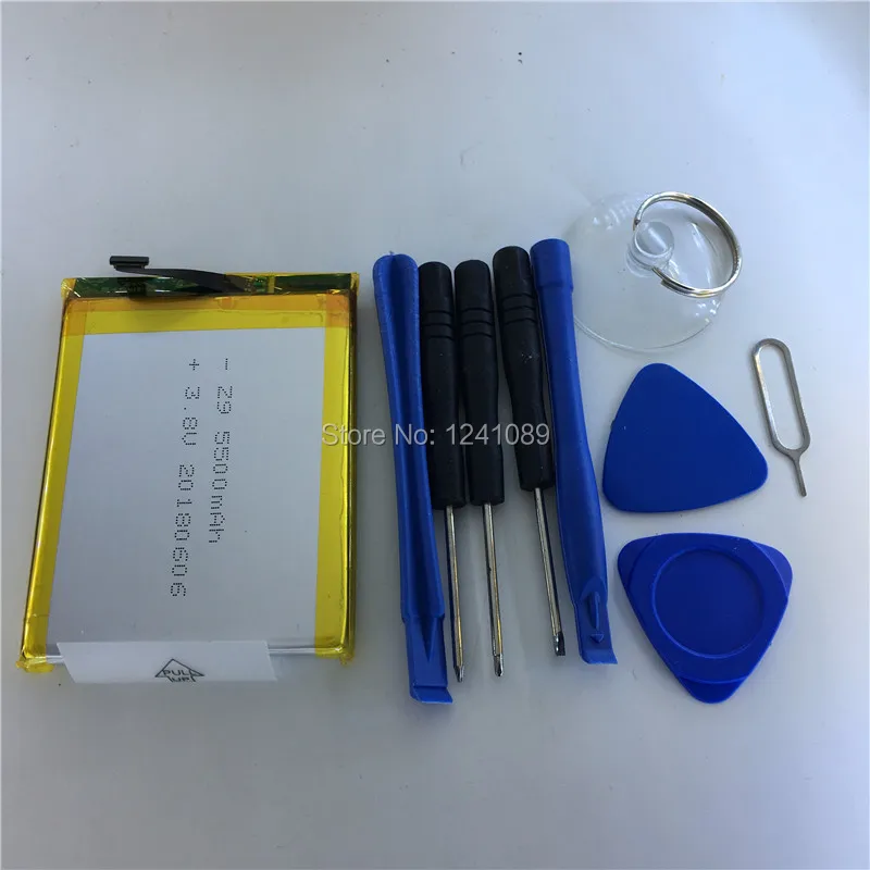 Mobile phone battery for ZOJI Z9 5500mAh Long standby time Gift dismantling tool Accessories | Мобильные телефоны и