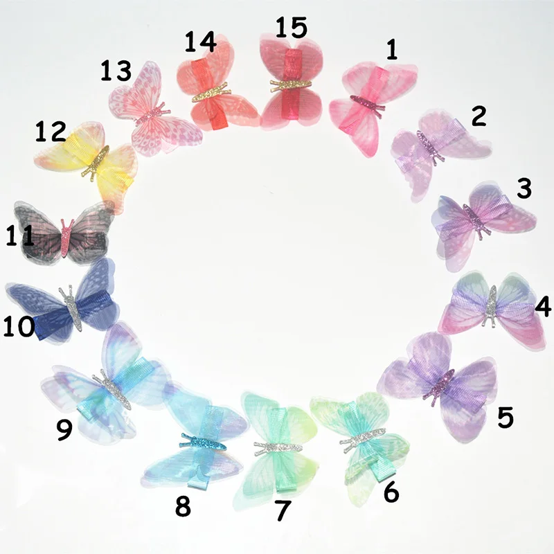 NEW 3D Simulation Butterfly Duckbill Clip Barrettes Headwear Fashion Colorful Kids Girls Women Cute Hair Pin
NEW 3D Simulation Butterfly Duckbill Clip Barrettes Headwear Fashion Colorful Kids Girls Women Cute Hair Pin