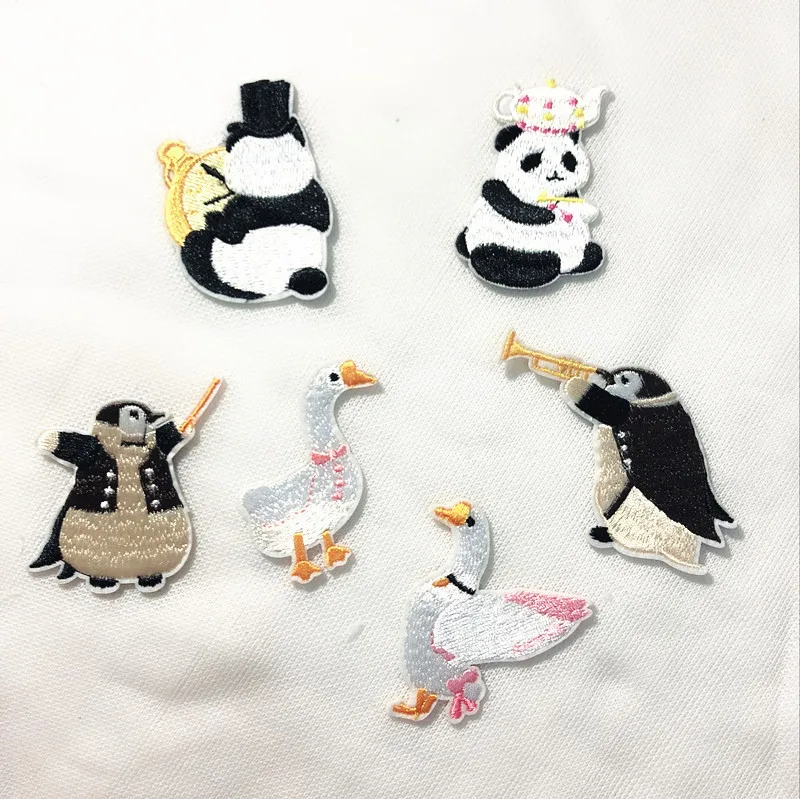 PGY 1PCS Children China National Treasure Panda Decoration Cloth Ironing penguin Animal Girl Patches Accessories Free Shipping
PGY 1PCS Children China National Treasure Panda Decoration Cloth Ironing penguin Animal Girl Patches Accessories Free Shipping
