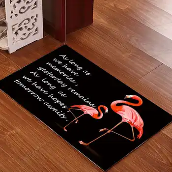 40x60cm Washable Anti-slip Flamingo Doormat Carpet Floor Rug Bath Mat Indoor Modern Home Mat for Front Door
40x60cm Washable Anti-slip Flamingo Doormat Carpet Floor Rug Bath Mat Indoor Modern Home Mat for Front Door