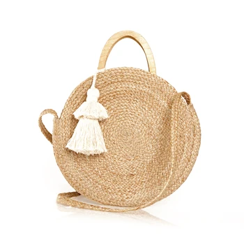 Jute round carrycot with wooden handles - 026557 EARRINGS WOMAN HANDBAGS ACCESSORY
Jute round carrycot with wooden handles - 026557 EARRINGS WOMAN HANDBAGS ACCESSORY