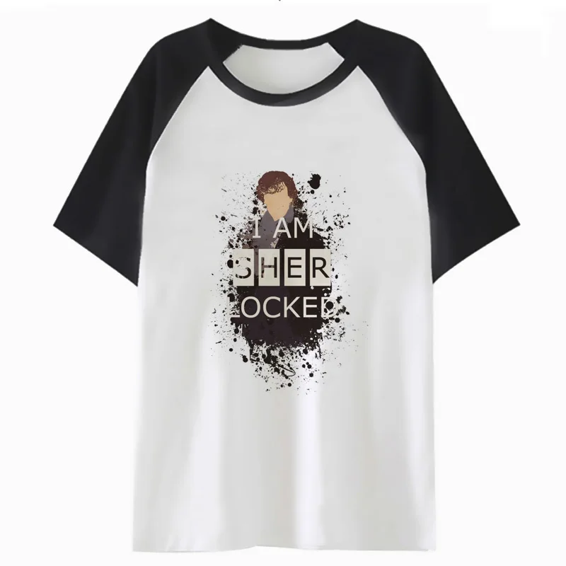 sherlock holmes t shirt tshirt for hip streetwear men funny hop t-shirt top male tee harajuku clothing I4339
sherlock holmes t shirt tshirt for hip streetwear men funny hop t-shirt top male tee harajuku clothing I4339