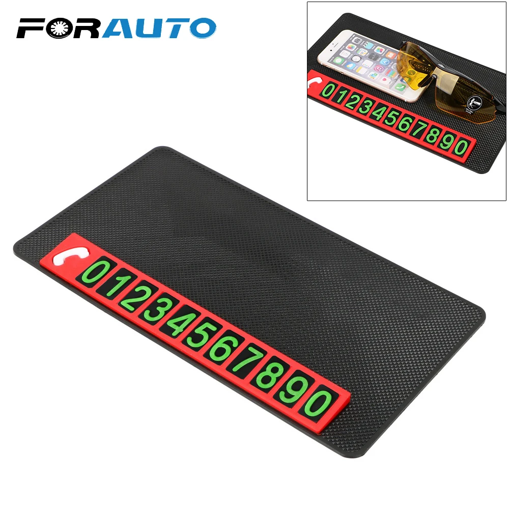 FORAUTO 2 in 1 Car Anti-Slip Mat with Temporary Parking Card For Coin Sunglass Holder Anti Slip Phone Mat Holder GPS Sticky Pad
FORAUTO 2 in 1 Car Anti-Slip Mat with Temporary Parking Card For Coin Sunglass Holder Anti Slip Phone Mat Holder GPS Sticky Pad