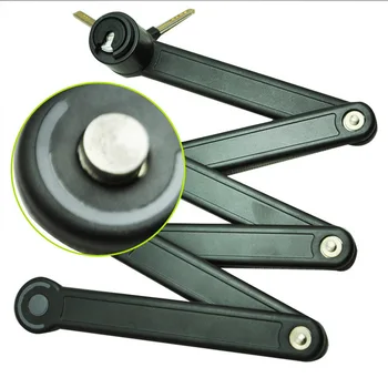 Folding Bike Lock Ultra Strong Harden Steel Alloy Metal Bone With Plastic Coating 45*850MM Length Steel Bicycle Lock
Folding Bike Lock Ultra Strong Harden Steel Alloy Metal Bone With Plastic Coating 45*850MM Length Steel Bicycle Lock