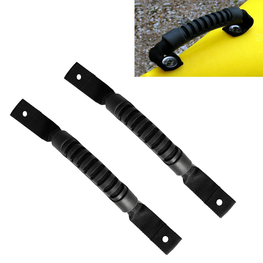 2 Pieces/Set Kayak Canoe Boat Side Mount Carry Handle Webbing Hand Fitting Boat Accessories Black
2 Pieces/Set Kayak Canoe Boat Side Mount Carry Handle Webbing Hand Fitting Boat Accessories Black