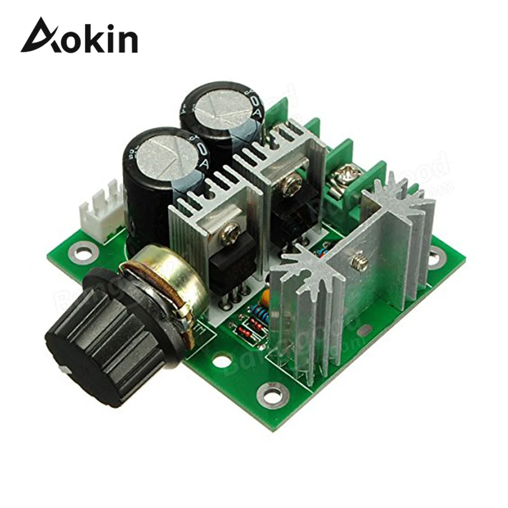 DC Motor Speed 12V 24V 30V 40V 13KHZ Auto PWM DC Regulator Governor Speed Controller Switch 10A 50V 1000uF
DC Motor Speed 12V 24V 30V 40V 13KHZ Auto PWM DC Regulator Governor Speed Controller Switch 10A 50V 1000uF