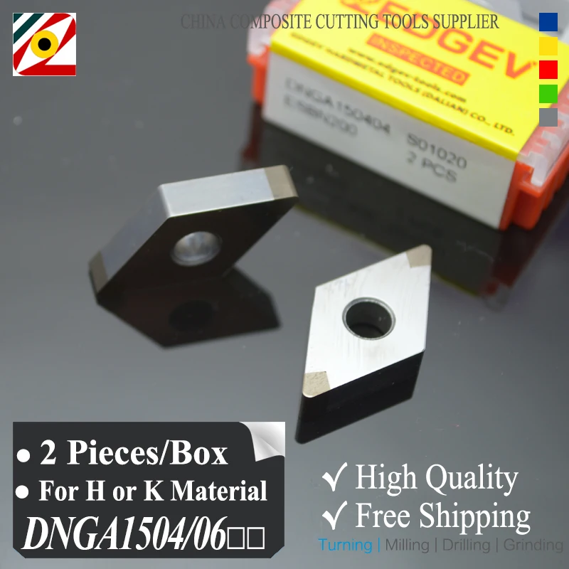 EDGEV 2 Pieces CBN Inserts DNGA150404 DNGA150604 DNGA441 Cubic Boron Nitride Turning Tools For harden Steel and cast iron
EDGEV 2 Pieces CBN Inserts DNGA150404 DNGA150604 DNGA441 Cubic Boron Nitride Turning Tools For harden Steel and cast iron