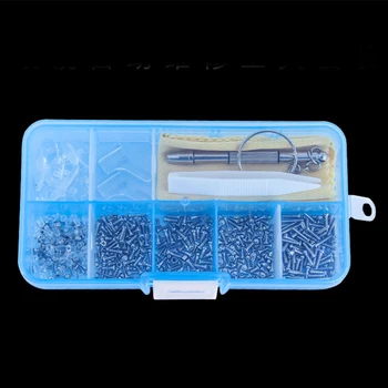 100Pcs Tiny Screws Set Sunglass Spectacles Nut Kit Eyeglasses Silicone Nose Pad Micro Screwdriver Repair Tool Tiny With Tweezer
100Pcs Tiny Screws Set Sunglass Spectacles Nut Kit Eyeglasses Silicone Nose Pad Micro Screwdriver Repair Tool Tiny With Tweezer