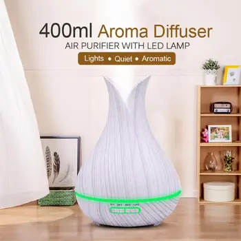 400ml Ultrasonic Humidifier Aroma Essential Oil Diffuser Mist Maker Timing Air Humidifier with LED Lights for Office Home
400ml Ultrasonic Humidifier Aroma Essential Oil Diffuser Mist Maker Timing Air Humidifier with LED Lights for Office Home