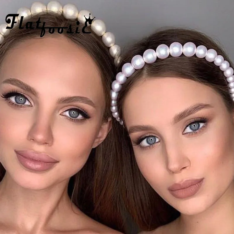 Flatfoosie 2019 New Korean Wedding Party Simulated Pearls Beaded Handmade Hairbands Hair Headbands For Women Girls Accessories
Flatfoosie 2019 New Korean Wedding Party Simulated Pearls Beaded Handmade Hairbands Hair Headbands For Women Girls Accessories