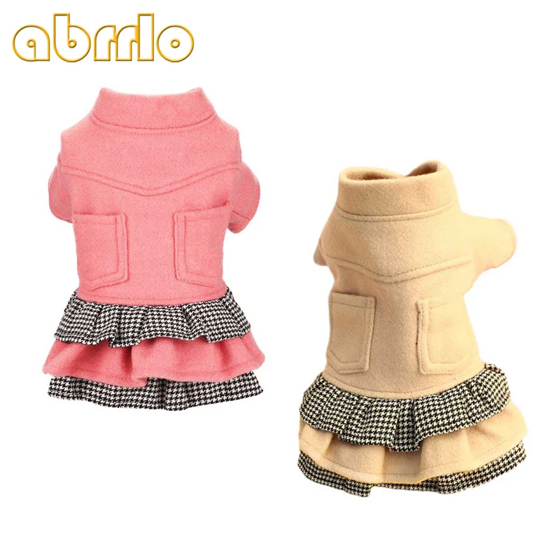 Abrrlo Dog Winter Clothes Princess Plaid Side Dress Cute Warm Pet Coat Wool Clothing For Small Dogs Chihuahua Dachshund Clothes
Abrrlo Dog Winter Clothes Princess Plaid Side Dress Cute Warm Pet Coat Wool Clothing For Small Dogs Chihuahua Dachshund Clothes