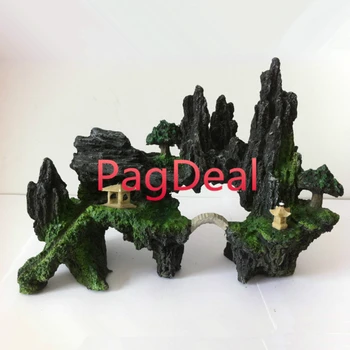 Fish Tank Rockery Decoration L24CM Aquarium Stone Bridge Pavilion Decor Resin Ornament
Fish Tank Rockery Decoration L24CM Aquarium Stone Bridge Pavilion Decor Resin Ornament