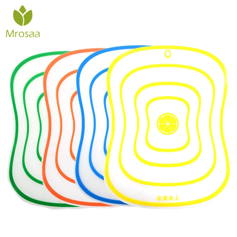 Mrosaa 1pc Plastic Chopping Board Non-slip Frosted Kitchen Cutting Board Vegetable Meat Fruit Tools Kitchen Accessories S M L
Mrosaa 1pc Plastic Chopping Board Non-slip Frosted Kitchen Cutting Board Vegetable Meat Fruit Tools Kitchen Accessories S M L
