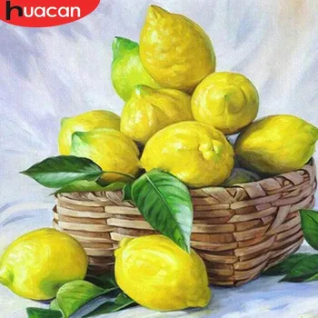 HUACAN Diamond Painting Full Square Fruit Lemon Diamond Embroidery Cross Stitch Diamond Mosaic Sets Picture Of Rhinestones
HUACAN Diamond Painting Full Square Fruit Lemon Diamond Embroidery Cross Stitch Diamond Mosaic Sets Picture Of Rhinestones