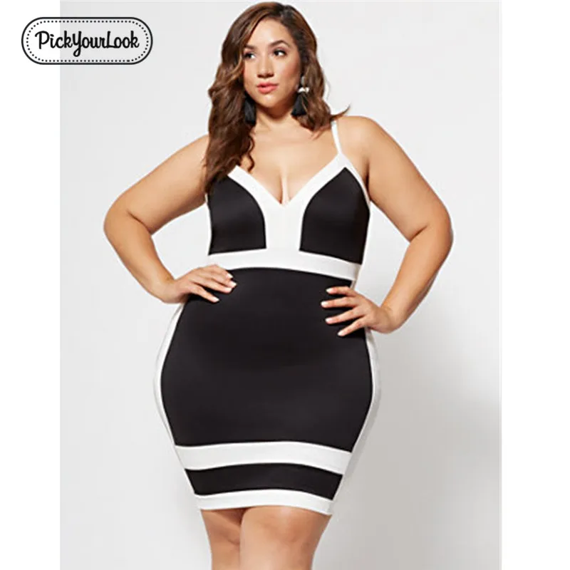Pickyourlook Sexy Women Dresses Summer Casual Sleeveless Plus Size Oversized Black Mini Dress V Neck Bandage Large Vestidos
Pickyourlook Sexy Women Dresses Summer Casual Sleeveless Plus Size Oversized Black Mini Dress V Neck Bandage Large Vestidos