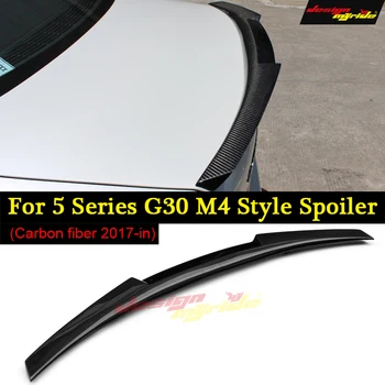 For BMW 5 Series G30 G38 F90 M5 Sedan 2017-in Rear Boot Duckbill Spoiler Wing Carbon Fiber M4 Style Rear Car Styling No Drill
For BMW 5 Series G30 G38 F90 M5 Sedan 2017-in Rear Boot Duckbill Spoiler Wing Carbon Fiber M4 Style Rear Car Styling No Drill