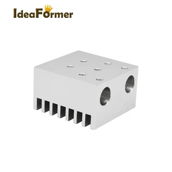 3D Printer Parts 1pc V6 Dual-head Extruder Remote V6 Aluminium Heat Sink for Multiple types of J-head
3D Printer Parts 1pc V6 Dual-head Extruder Remote V6 Aluminium Heat Sink for Multiple types of J-head