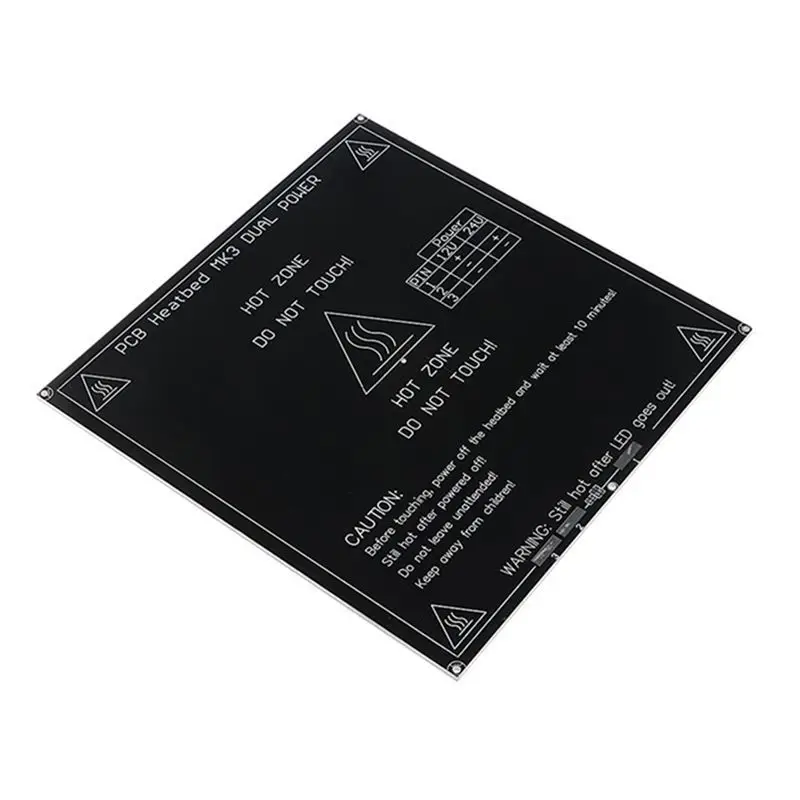 3D принтер 3 мм MK3 алюминиевая плата PCB Heatbed Heat кровать для Reprap Standard | Компьютеры и